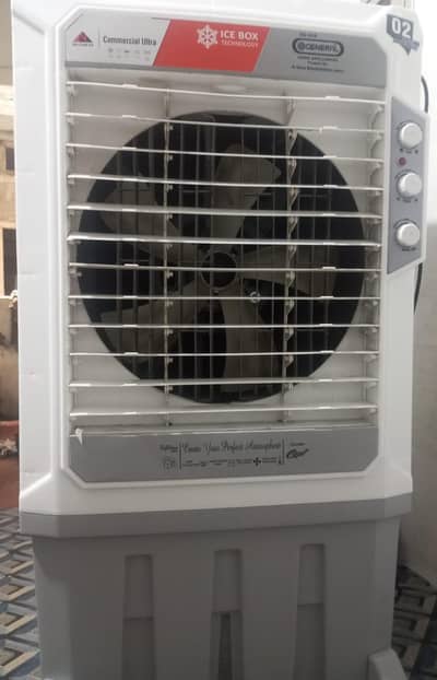 Air cooler ha bilkul new condition ha 1 month use only