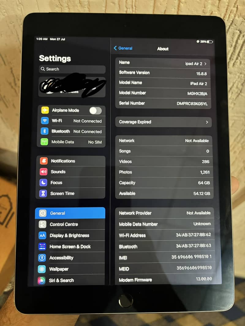 Ipad Air 2 Tablet 6