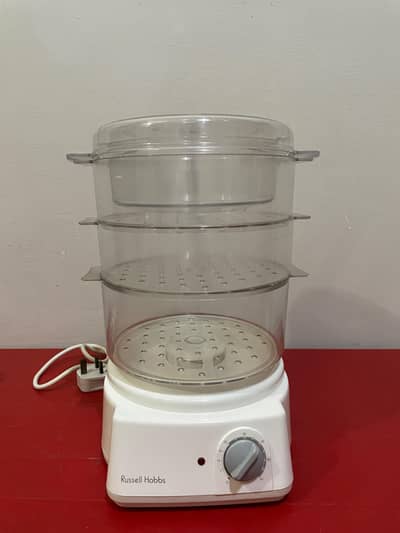 Rusel Hobs Electric 3 Tier Food Steamer