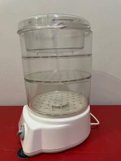 Rusel Hobs 3 Tier Electric Food Steamer / Steam Cooker
