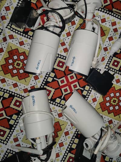 Sunell HD CCTV Camera Set (4 Cameras + NVR)