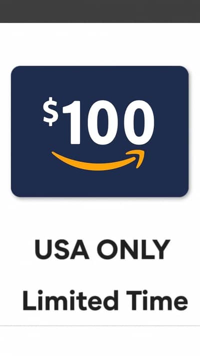 FREE $100 Amazon Gift Card - USA Residents Claim Now!