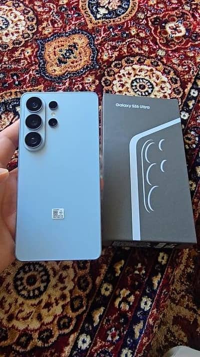 Samsung Galaxy S26 Ultra – Sky Blue | 12GB RAM | 256GB | PTA Approved