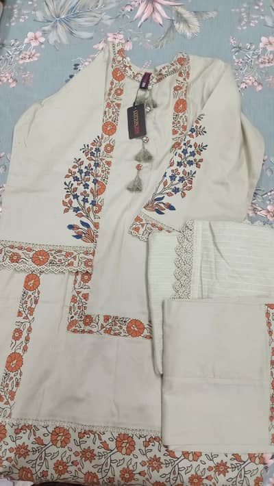 lawn 3 piece suit
