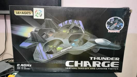 Thunder charge fighter jet i4+AGES 2.4GHz easy to fly