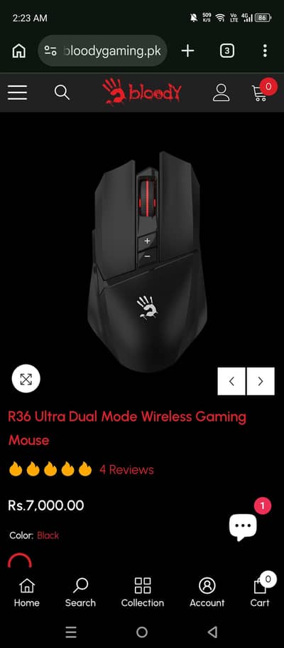 Bloody R36 Ultra gaming mouse