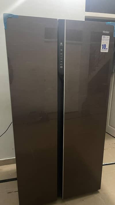 Haier Side-by-Side Twin Inverter Refrigerator (Like New)