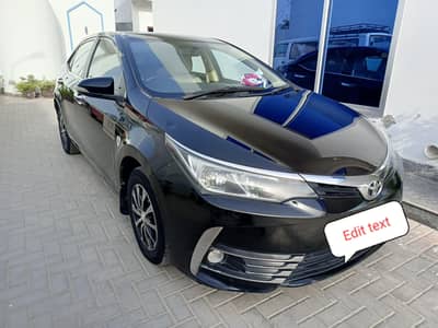 Toyota Corolla XLI 2018