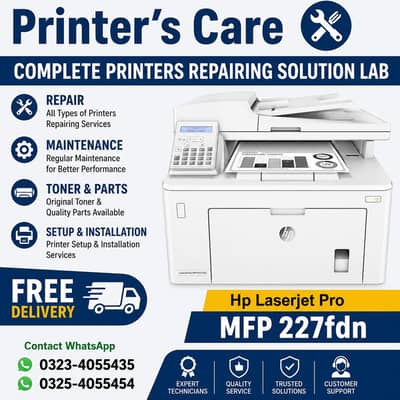 hp Laserjet Printer Available All Models MFP SIMPLE colou(03234055435)