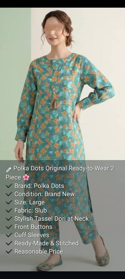 polka dot brand 2  peace stich dress