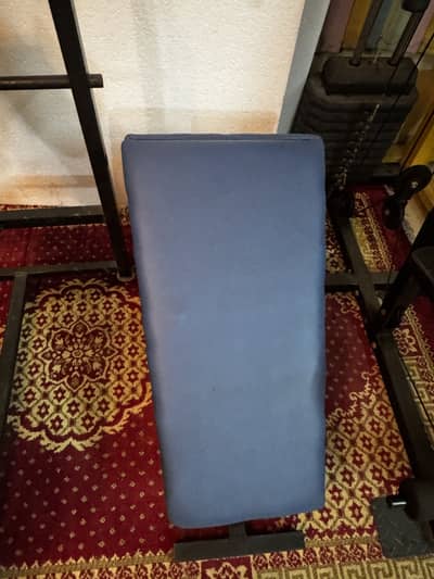 Heavy Duty Bench Press Set | Bench + Barbell Rack | Home Gym Equipment