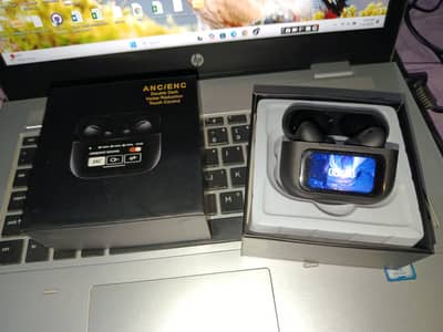 A9 Pro Wireless Bluetooth Earbuds | ANC + ENC | Touch Control |
