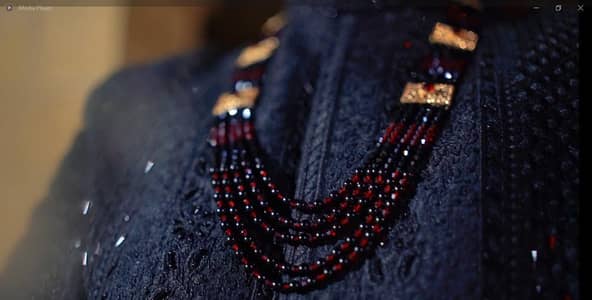 Premium Black Designer Sherwani Set
