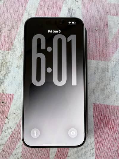 iPhone 15 pro JV 128 GB with box