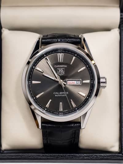 Tag Heuer Carrera Calibre 5 Complete With Box 