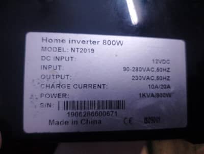 Ups inverter 800w
