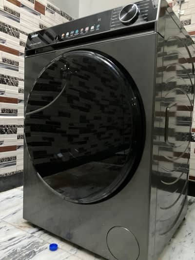 haier hwd-120 front load washer with steam dryer