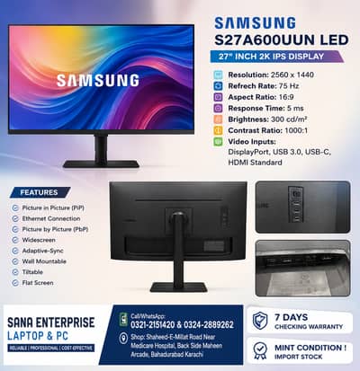 Read Full Ad ~ 2K Borderless & Normal 19" 20" 22" 24" 27"29" Fresh LE