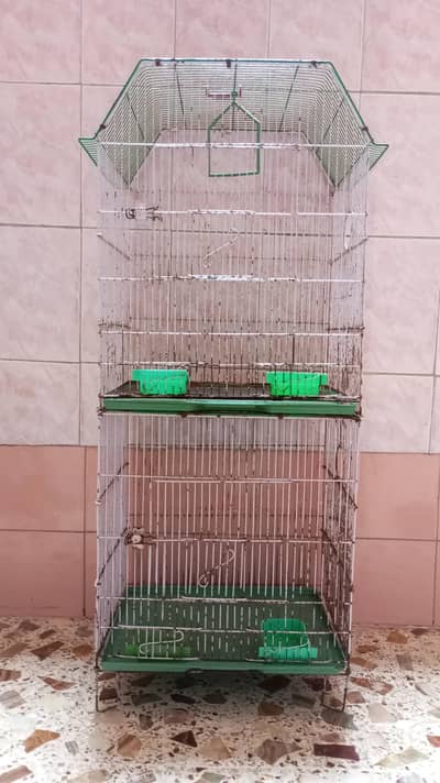 ""2 Portion Cage With Box Option""