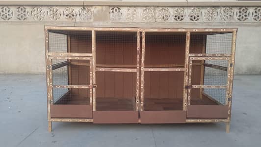 new 2 portion cage for hens, cat, rabbit (Delivery available)