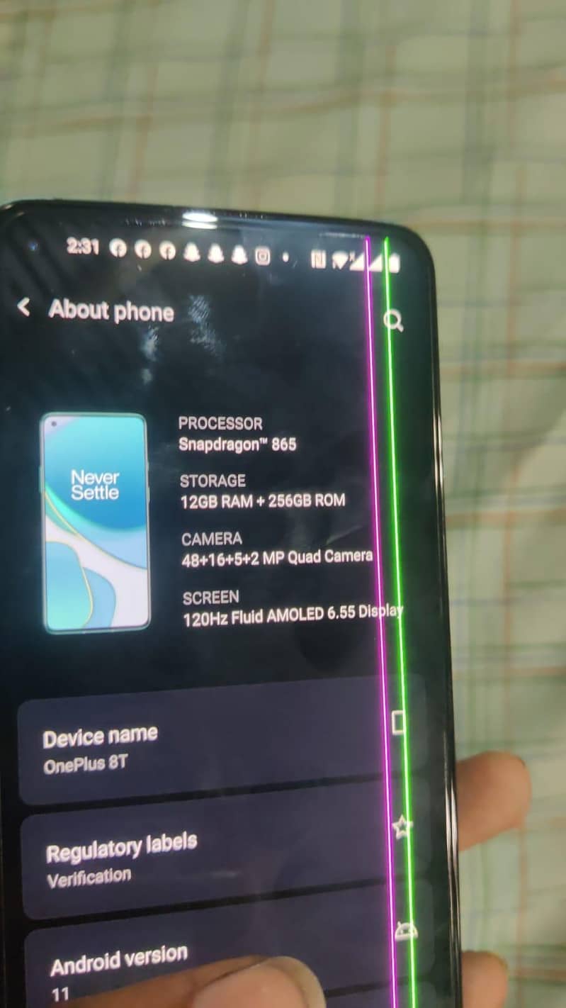 One Plus 8T 4