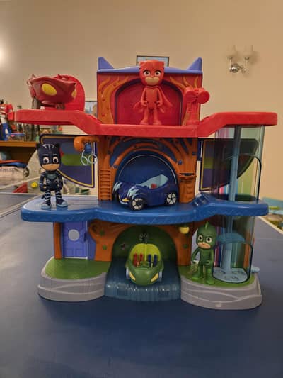 pj mask house toy