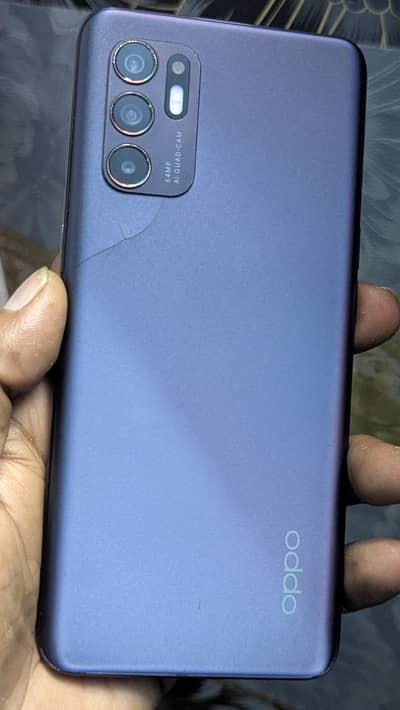 Oppo Reno 6 official PTI hai ram 8+8 GB 128