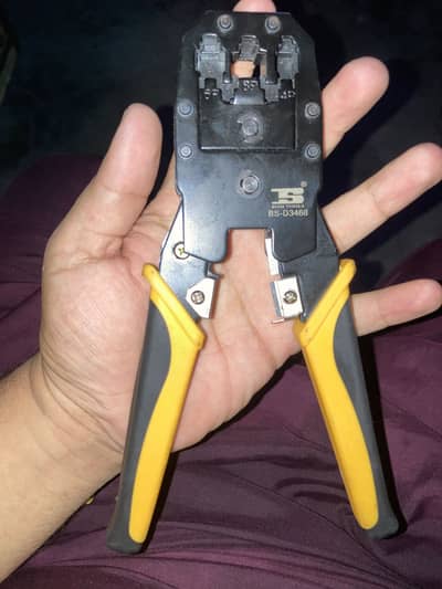 Crimping tool for Ethernet Cables