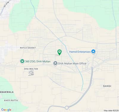 PLOT # H 180 COMMERCIAL PLOT LOCATED IN THE BEST BLOCK OF DHA MULTAN.