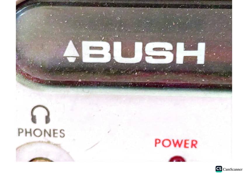 BUSH 2 Speed Record Player with 2 Band Radio. Video Available 8