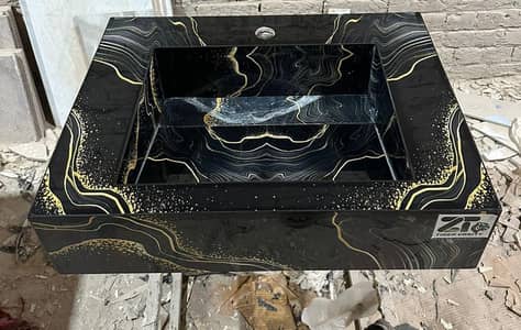 Tile vanity