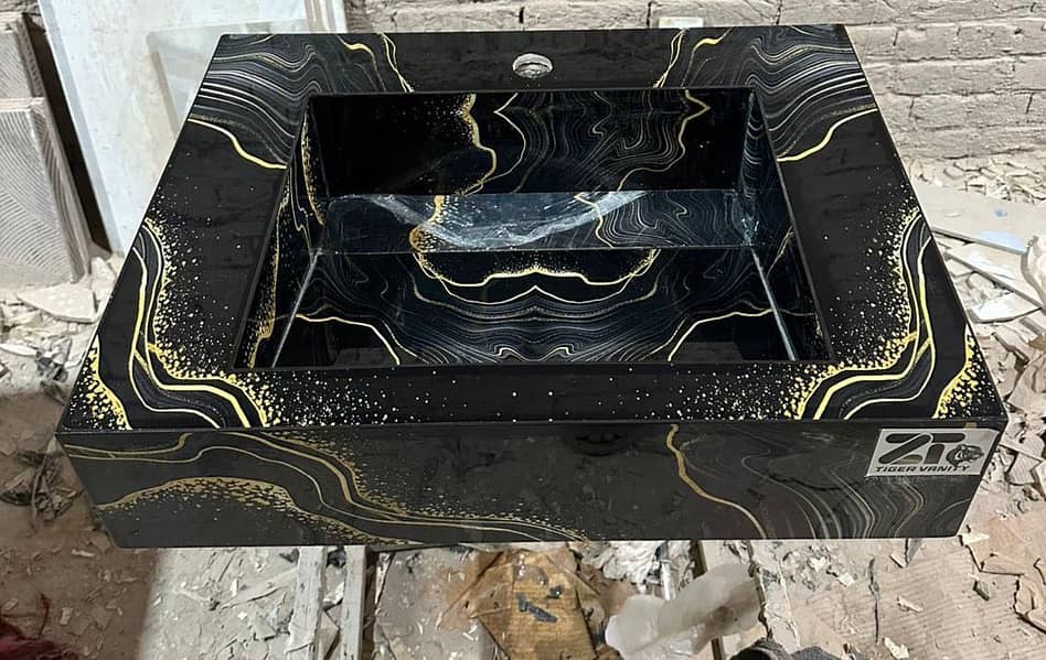 Tile vanity 0