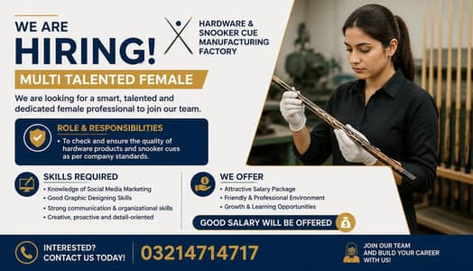 Hiring female staff