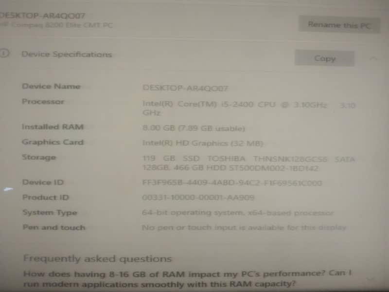 PC i5 1