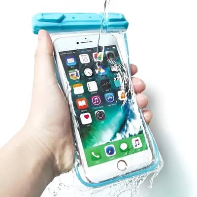 Universal Waterproof mobile cover IPX8 Black silicone