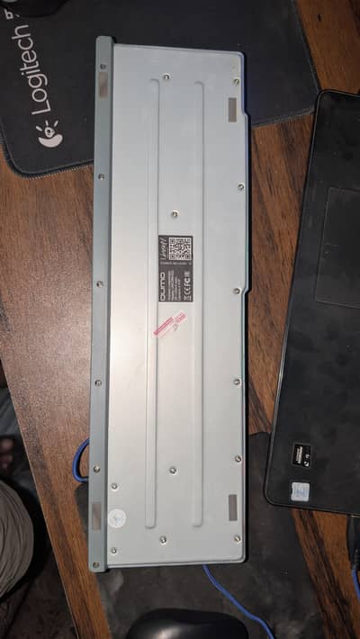Semi Mechanical Metallic Body Keyboard