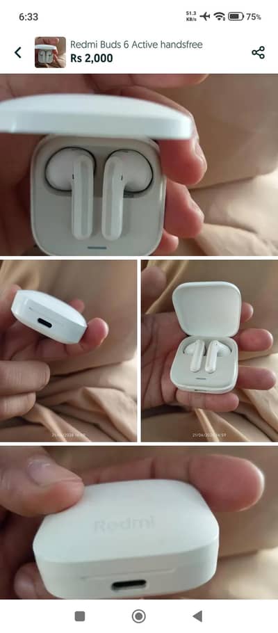 Redmi earbuds 6 active