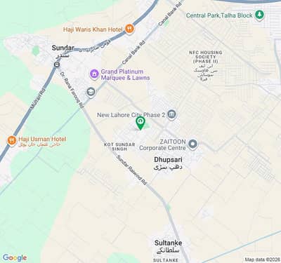 10 Marla Plot 60 Feet Road Prime Location New Lahore City Near NFC 2