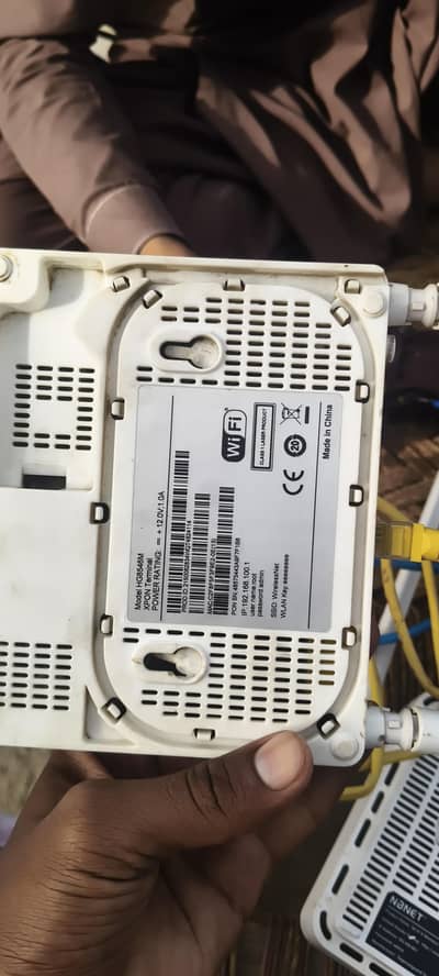 two wifi router plus lan cable