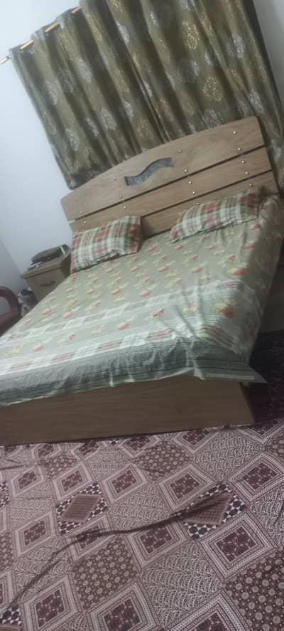 habit style double bed for sale