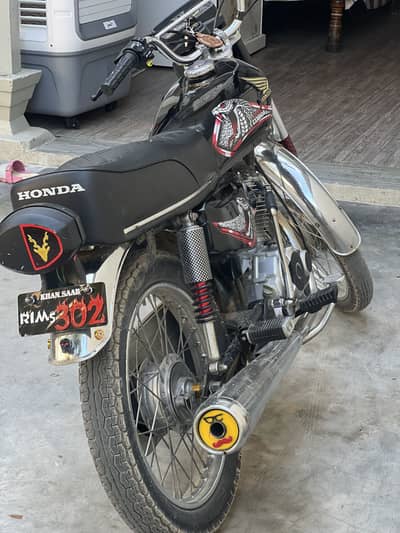 honda 125 modified
