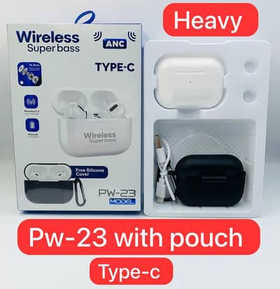 Wireless Superbass Earbuds with ANC - Brand New Box Packed