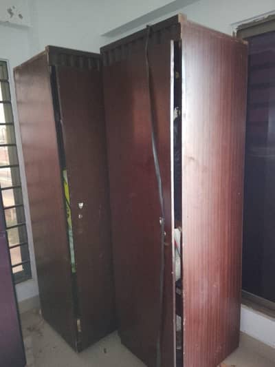 03 Wooden Wardrobe Almari