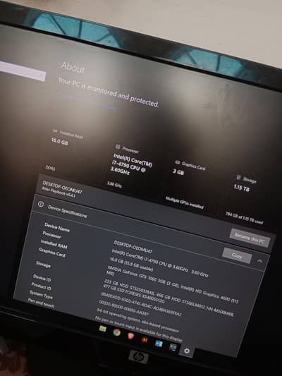i7 4790 | GTX 1060 | 16 GB Ram
