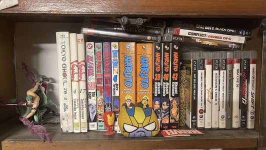 Mangas and ps3 games