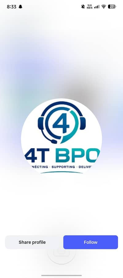 experienced agent for call center