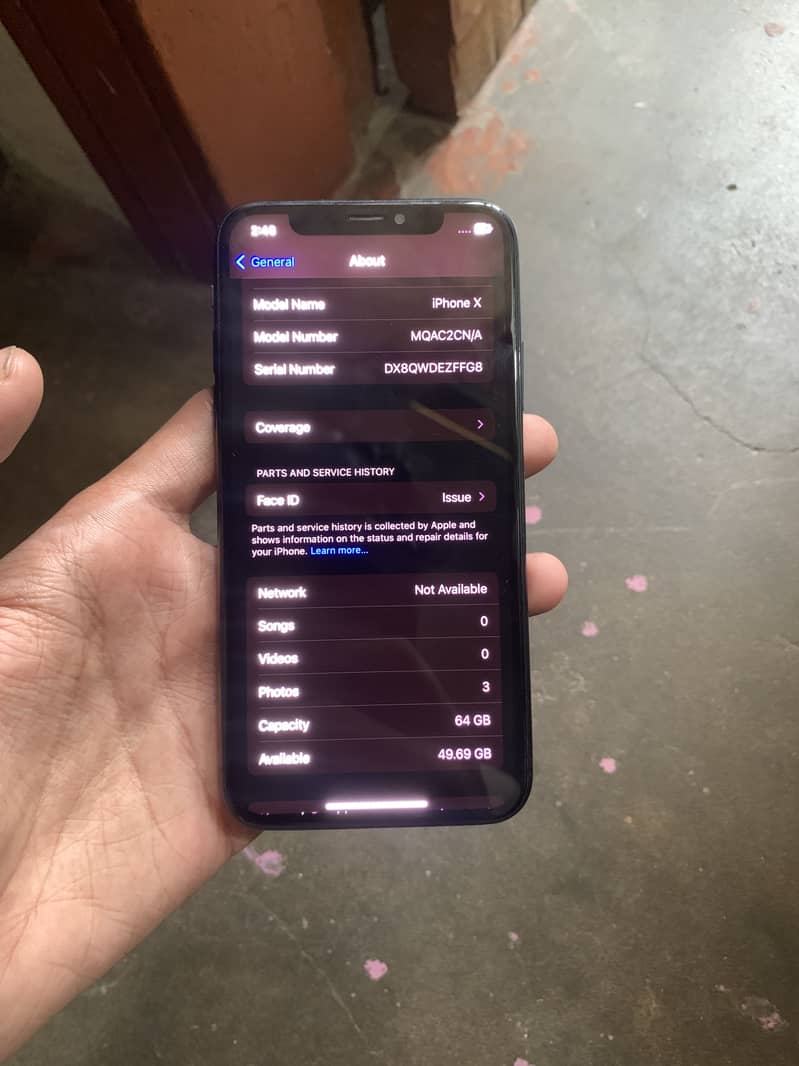 iPhone x 4