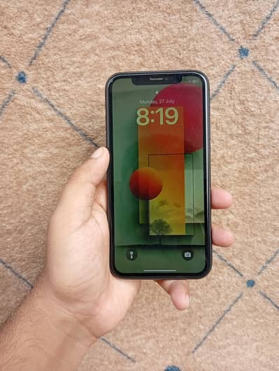 Apple iPhone 11 with charger