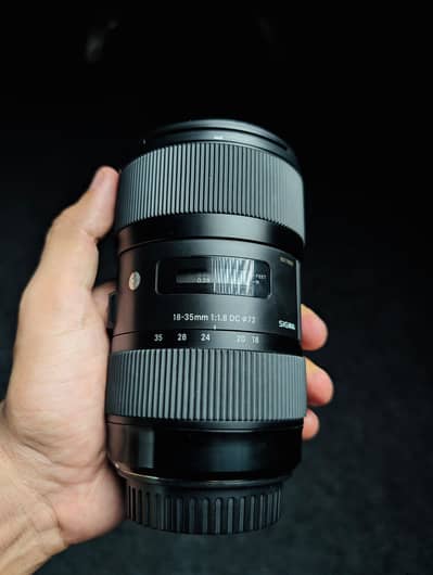 Sigma 18-35mm F1.8 DC HSM Art Lens For Canon
