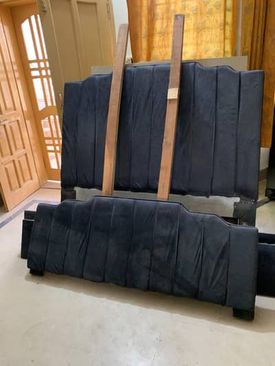 Grey Poshish Bed For Sale